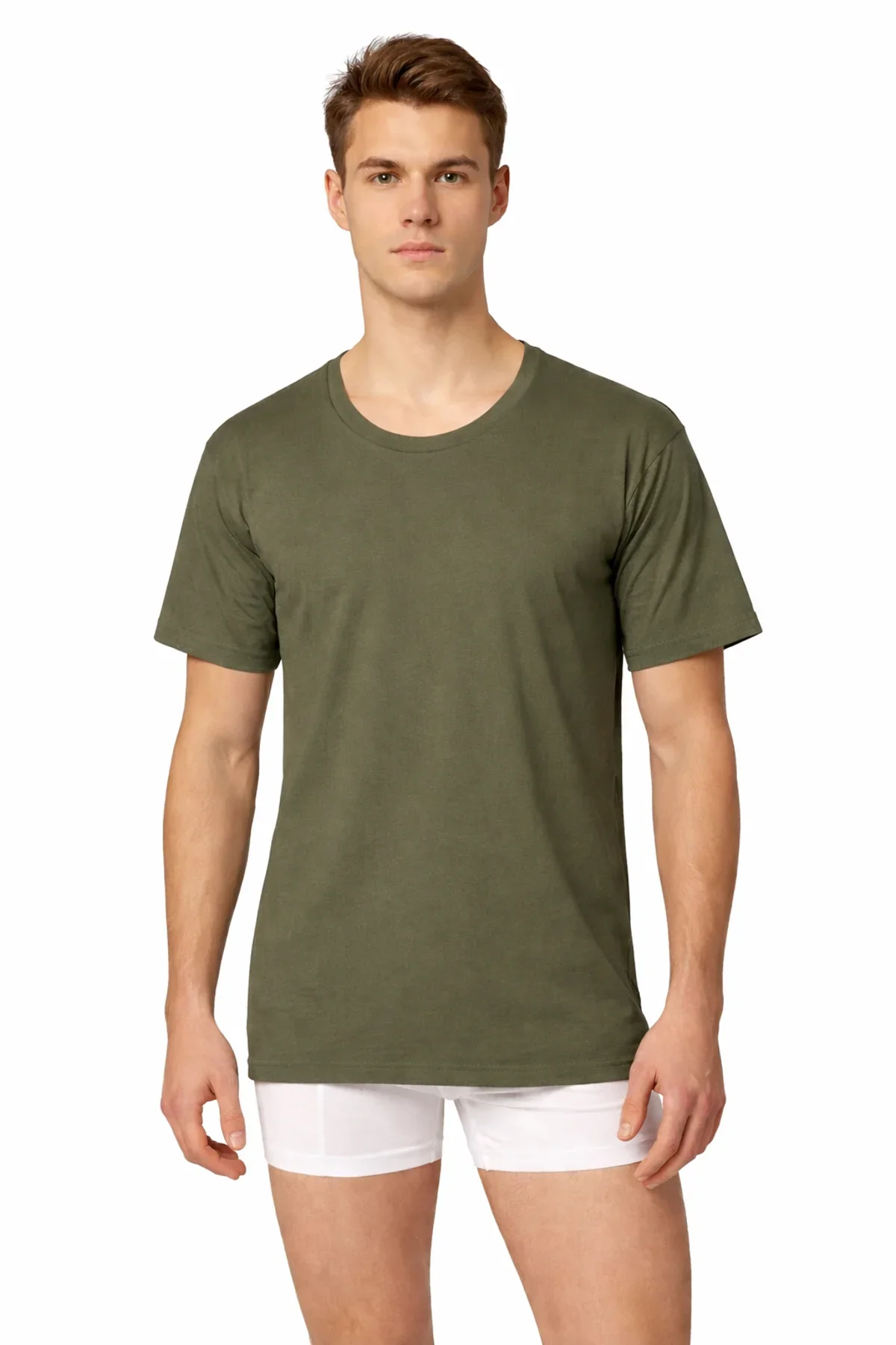 0002 Seher Erkek Penye Bisiklet 6'lı Haki - 1