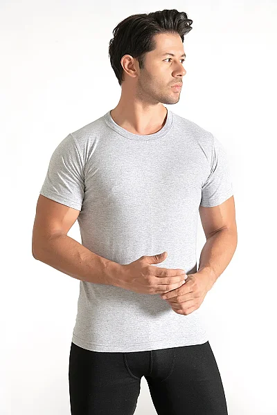 0003 Seher Erkek Penye Sıfıryaka 6'lı Gri