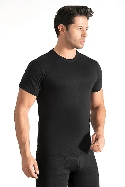 0003 Seher Erkek Penye Sıfıryaka 6lı Siyah - 3