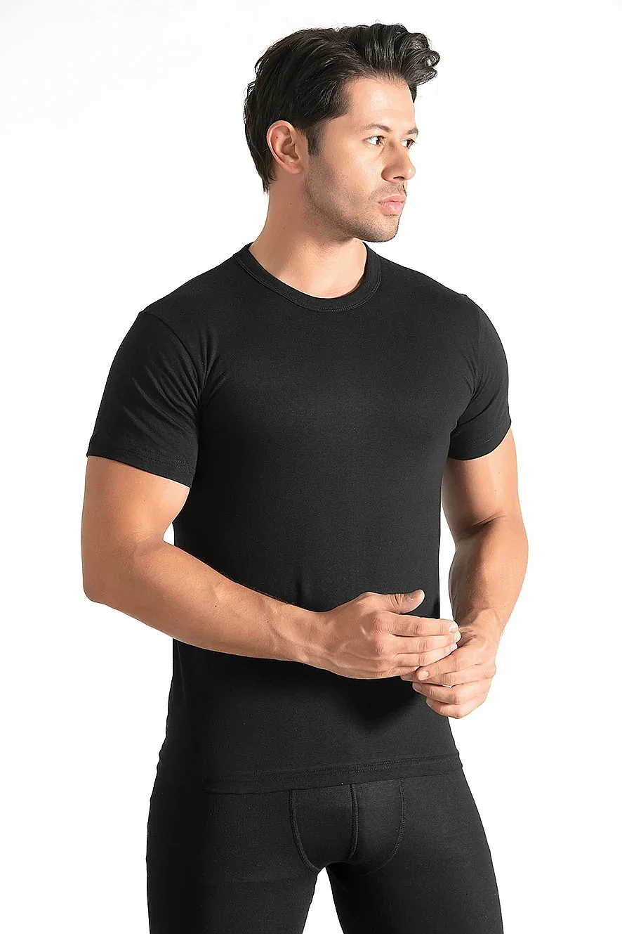 0003 Seher Erkek Penye Sıfıryaka 6lı Siyah - 1