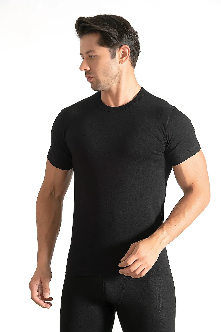 0003 Seher Erkek Penye Sıfıryaka 6lı Siyah - 4