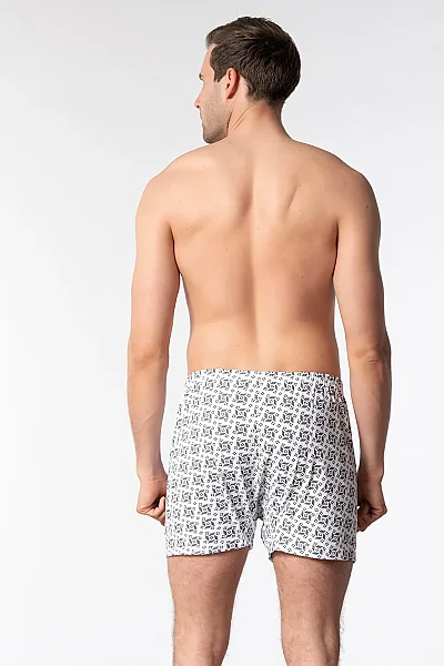 0007 Seher Erkek Desenli Boxer 10'lu Paket - 3