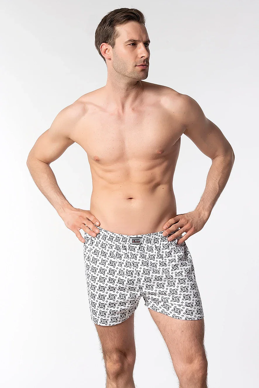 0007 Seher Erkek Desenli Boxer 10'lu Paket - 7