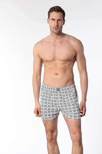 0007 Seher Erkek Desenli Boxer 10'lu Paket