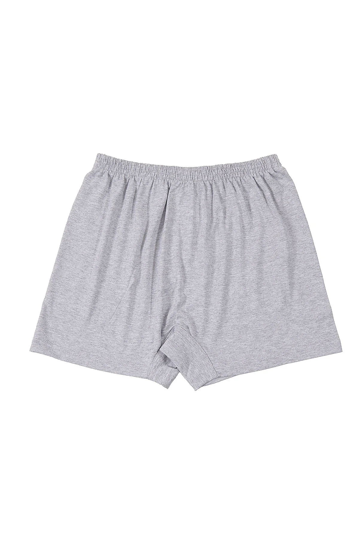 0008 Seher Erkek Düz Boxer 10'lu Paket Gri - 4