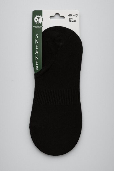 0022 Berka Erkek Bambu Sneaker 12li Siyah - 2