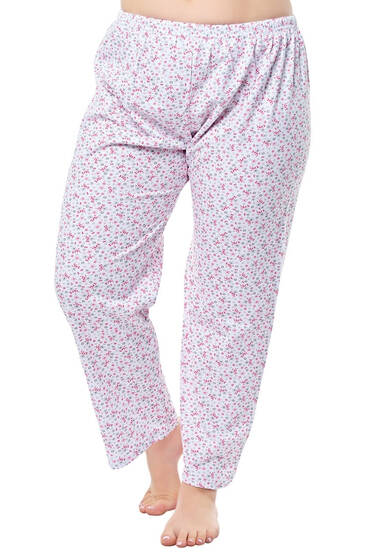 0023 Seher Kadın İki İplik Pijama 10'lu Paket - 1