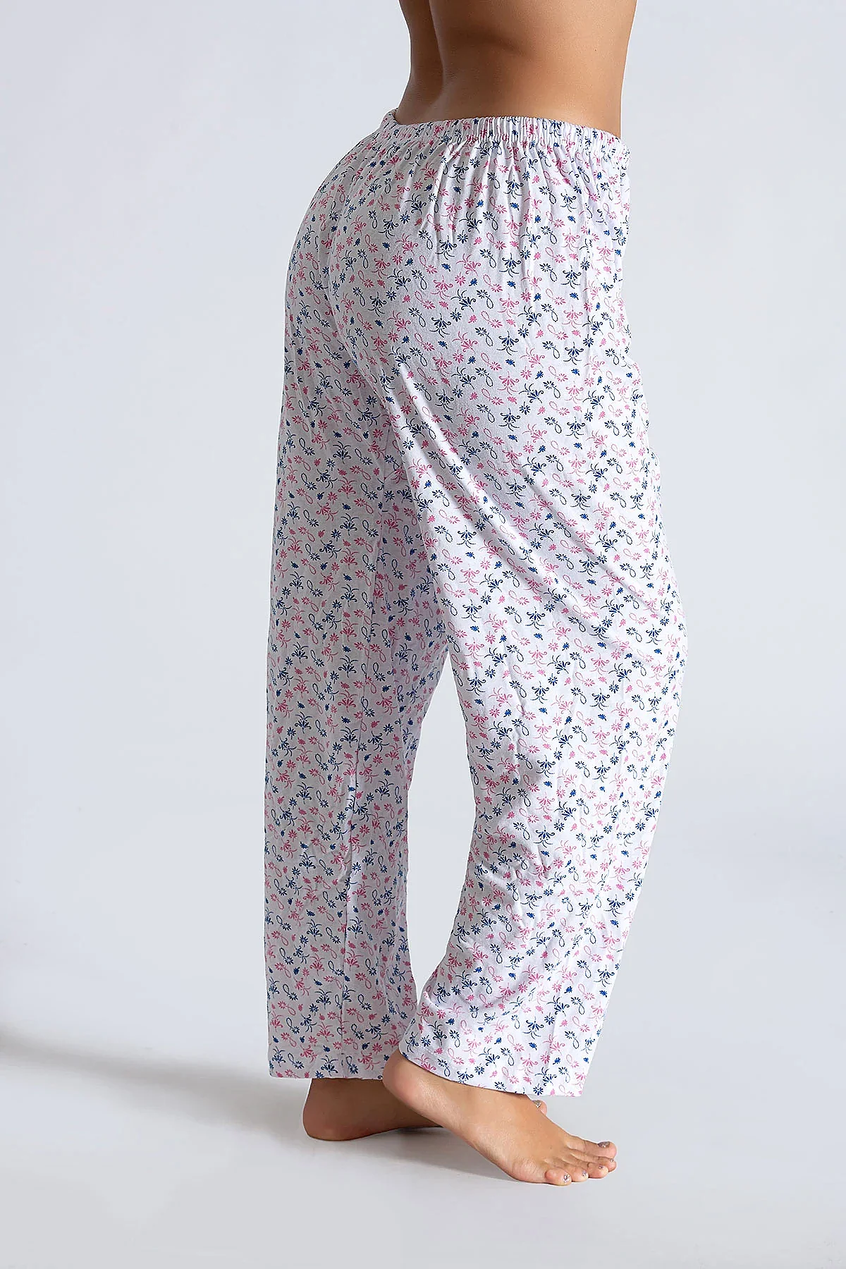 0023 Seher Kadın İki İplik Pijama 10'lu Paket - 3