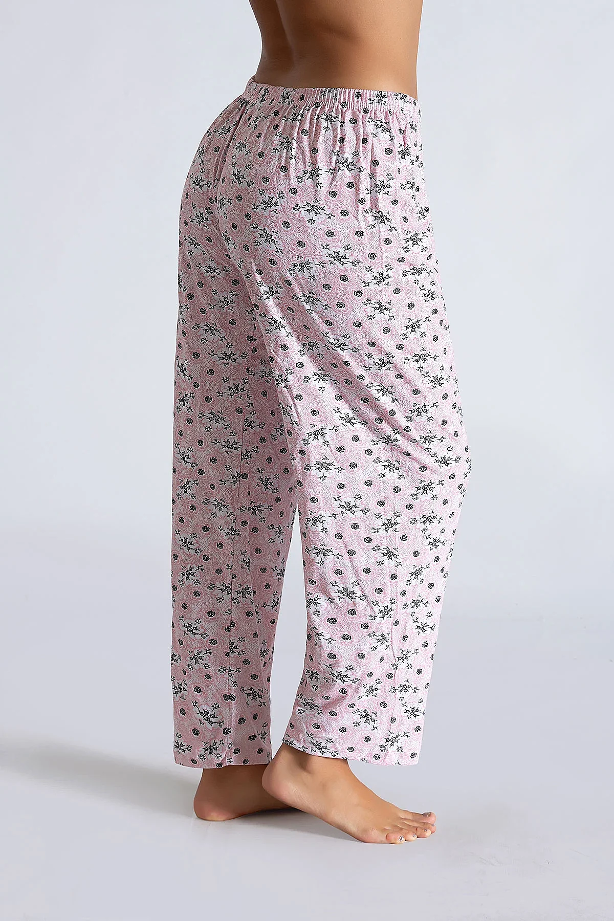 0023 Seher Kadın İki İplik Pijama 10'lu Paket - 5