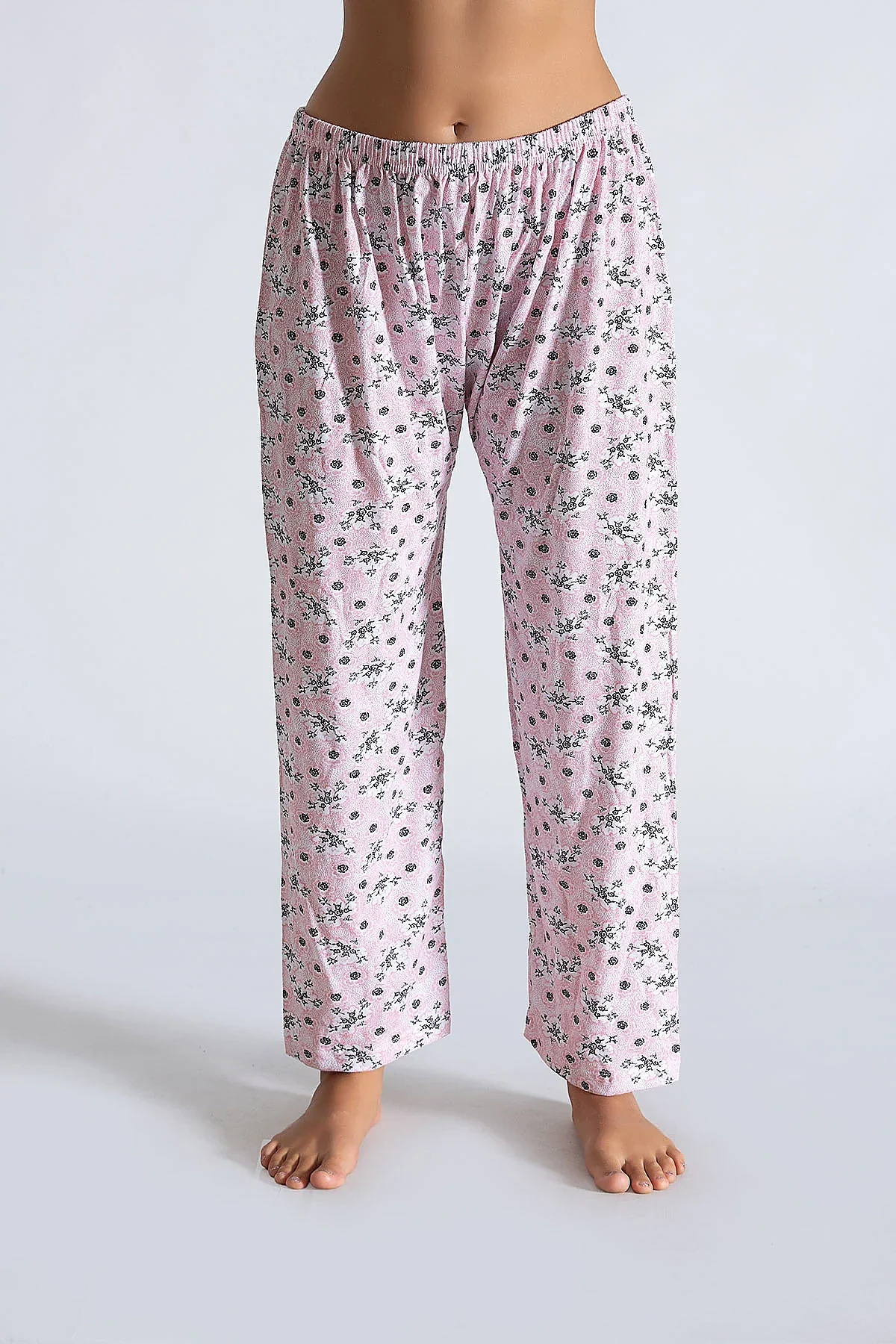 0023 Seher Kadın İki İplik Pijama 10'lu Paket - 6