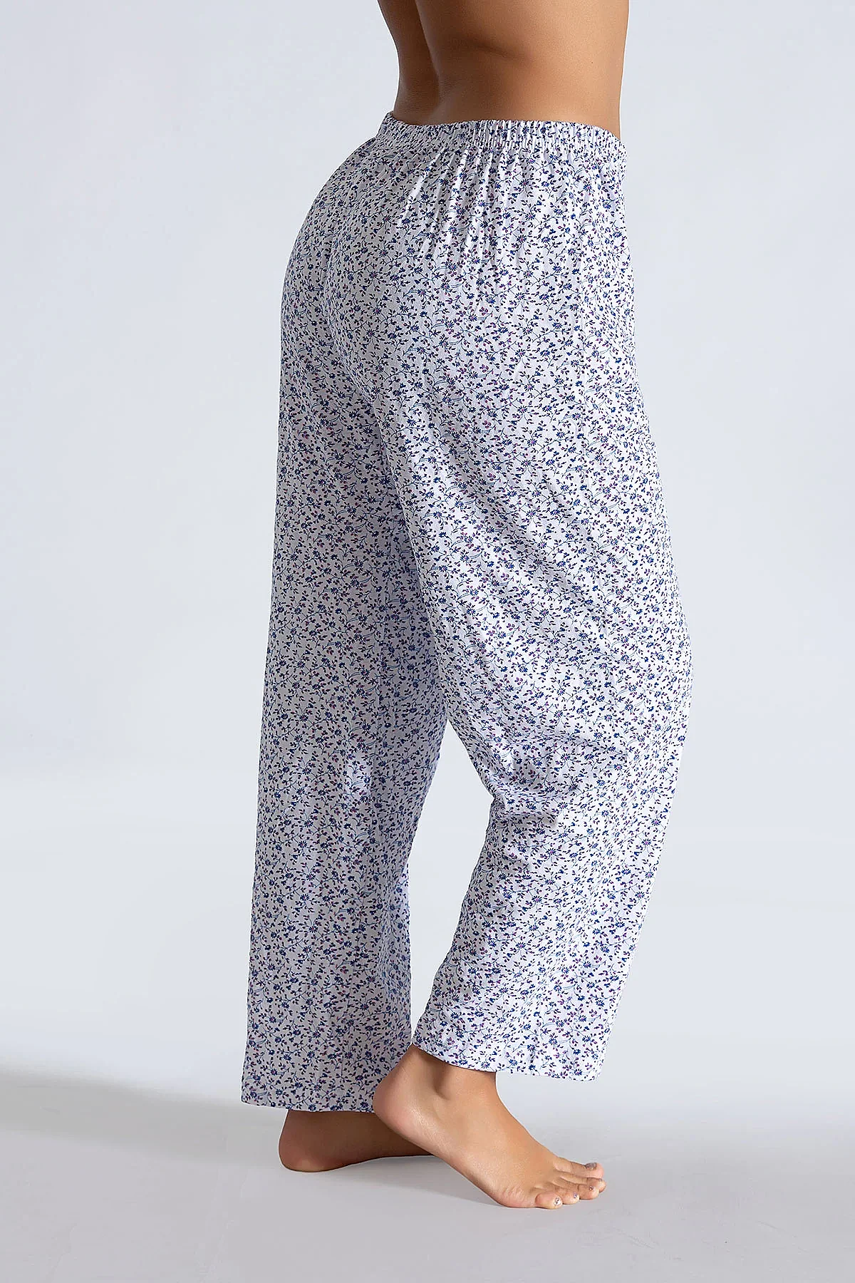 0023 Seher Kadın İki İplik Pijama 10'lu Paket - 9