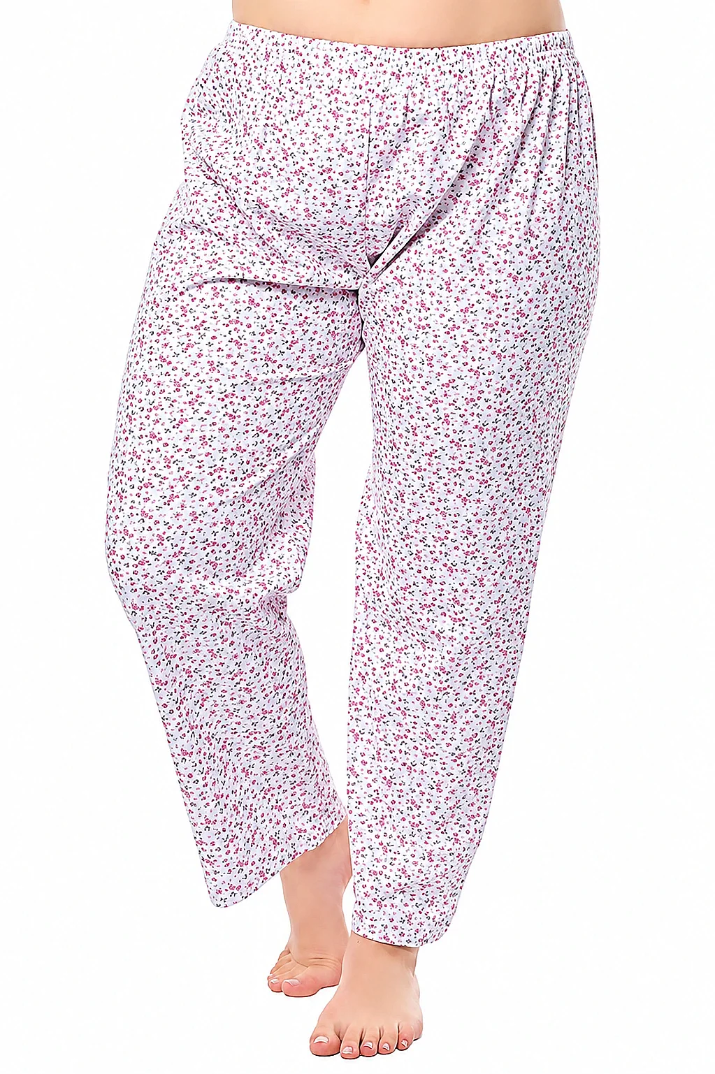 0023 Seher Kadın İki İplik Pijama 10'lu Paket - 1