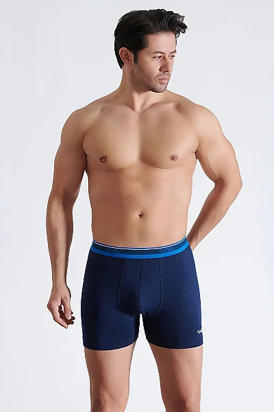 0122 Tutku Erkek Tiger Spor Boxer 6'lı - 6