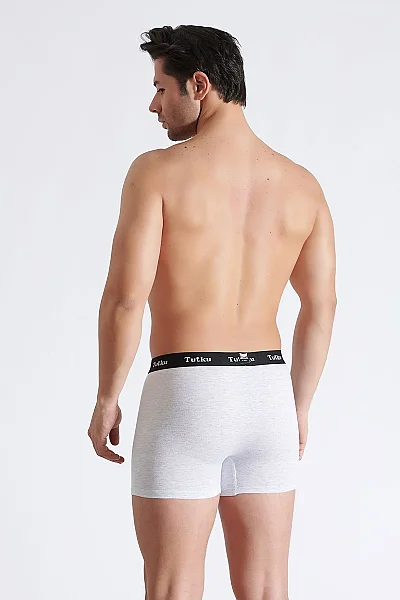 0123 Tutku Erkek Lion Spor Boxer 6'lı - 6