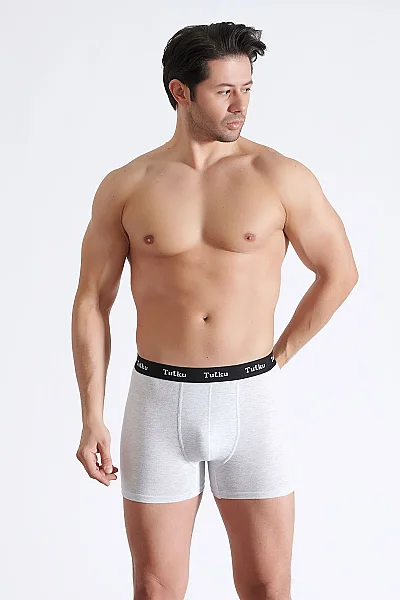 0123 Tutku Erkek Lion Spor Boxer 6'lı - 7
