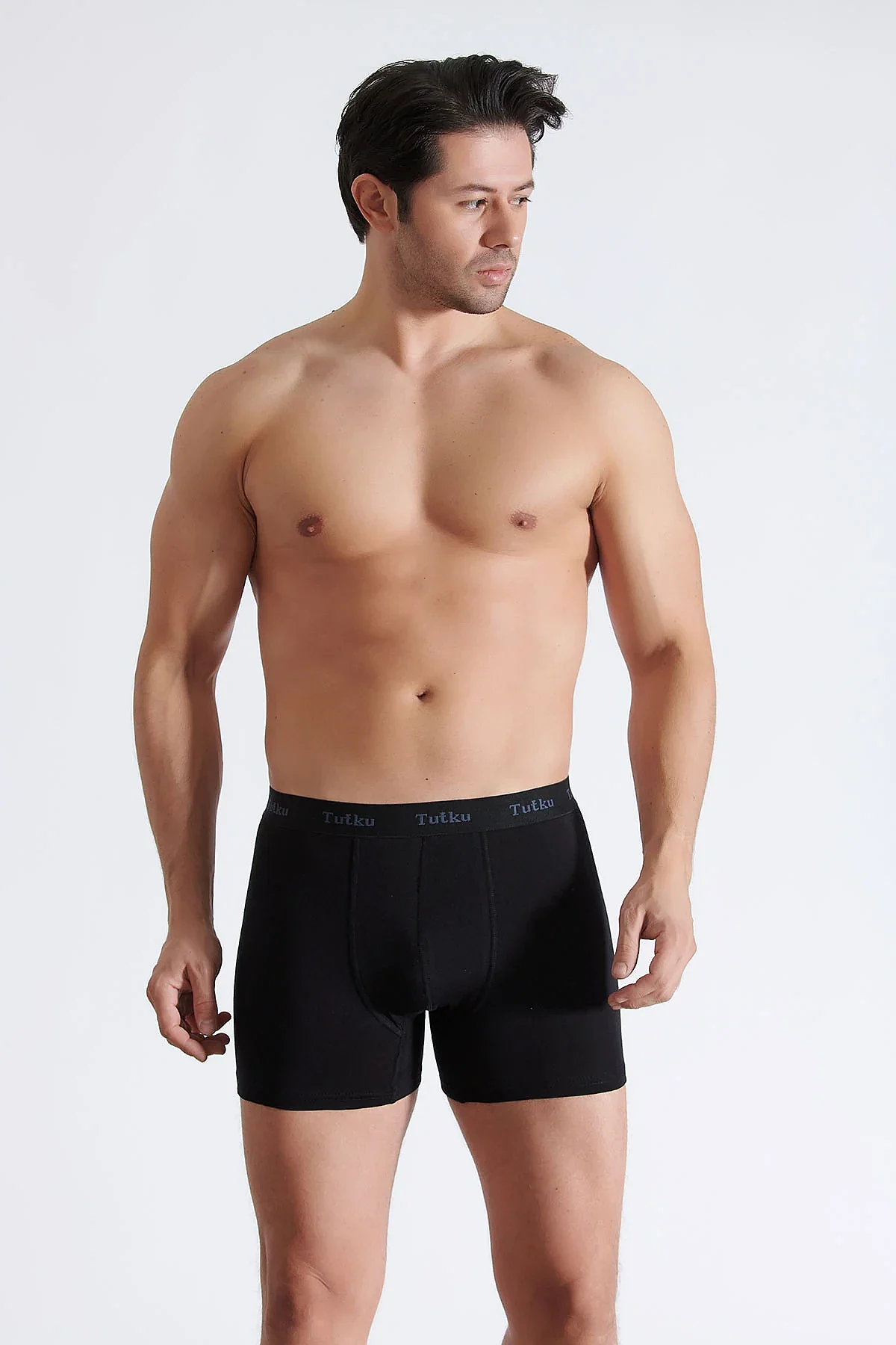 0123 Tutku Erkek Lion Spor Boxer 6'lı - 1