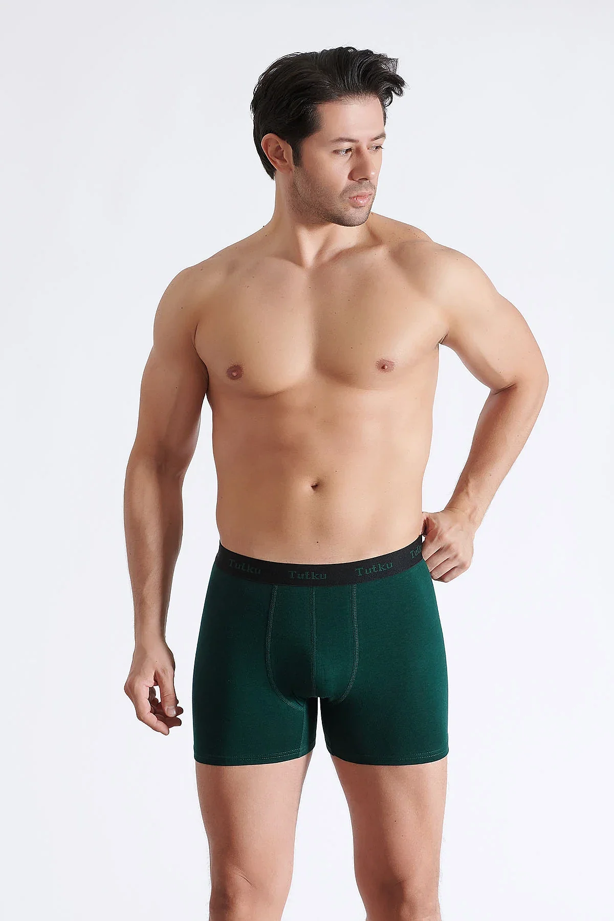 0123 Tutku Erkek Lion Spor Boxer 6'lı - 2