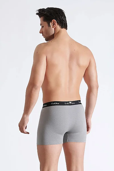 0123 Tutku Erkek Lion Spor Boxer 6'lı - 11