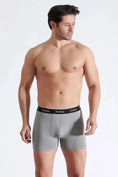 0123 Tutku Erkek Lion Spor Boxer 6'lı - 12