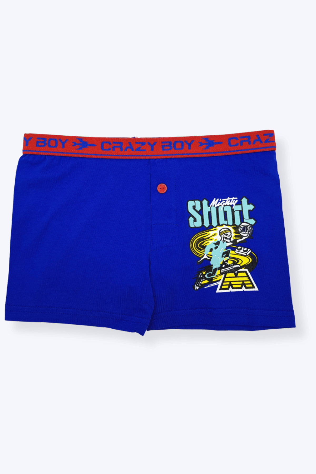 0253 Tutku Çocuk Elastan Baskılı Boxer 12'li Paket - 4