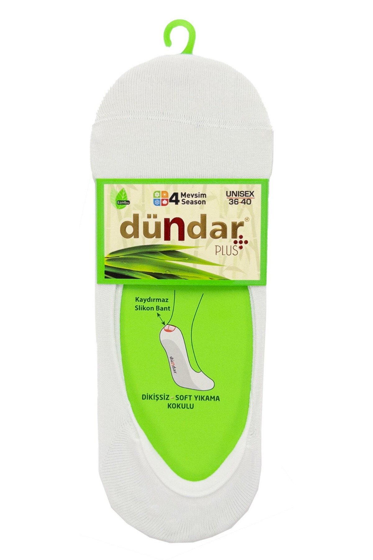 0669 Dündar Bambu Babet 12li Beyaz - 1