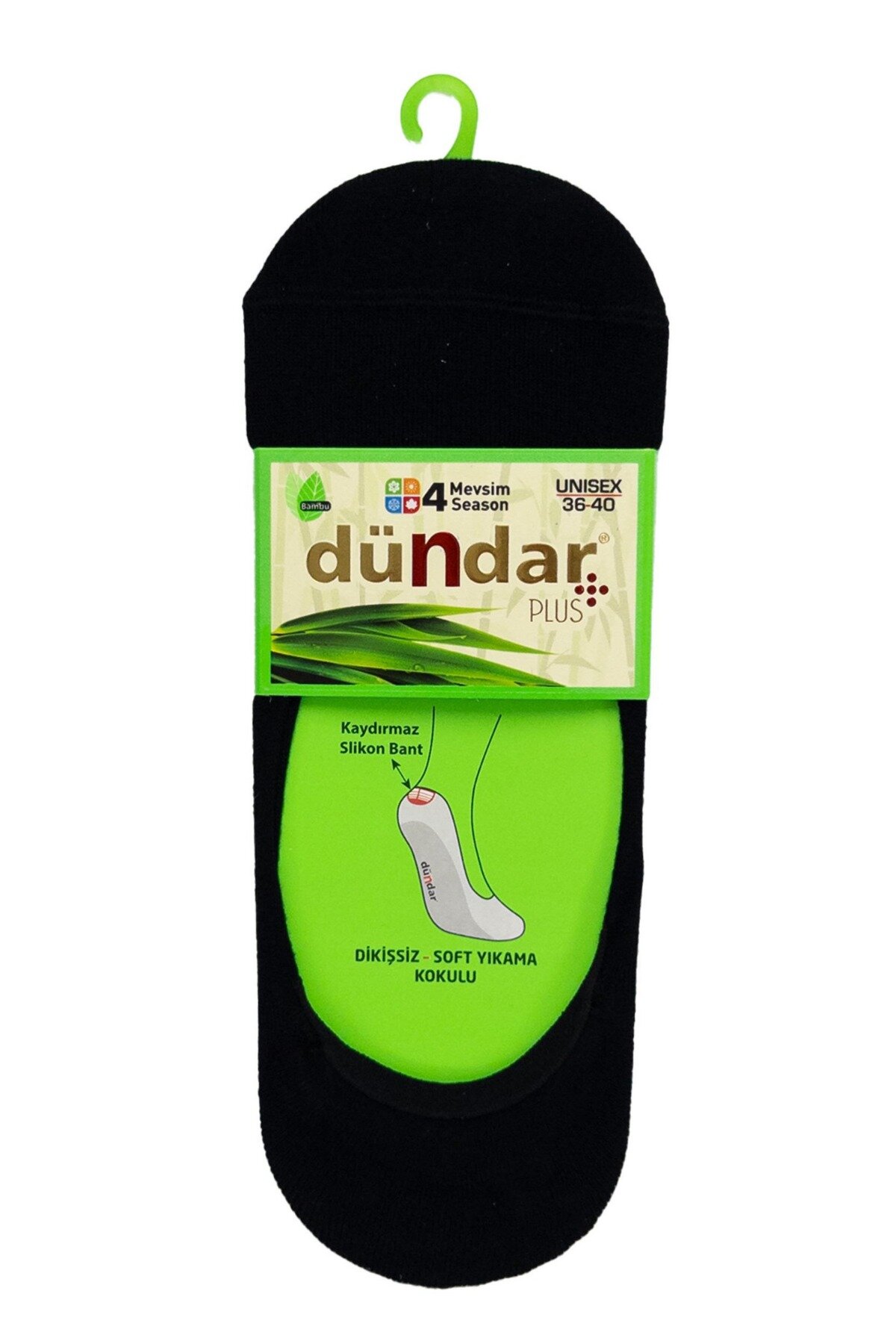 0669 Dündar Bambu Babet 12li Siyah - 1