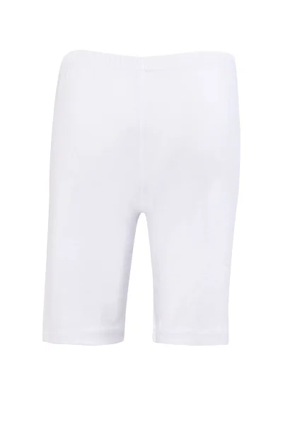0845 Tutku Kız Elastan Kısa Tayt 6lı Beyaz - 3