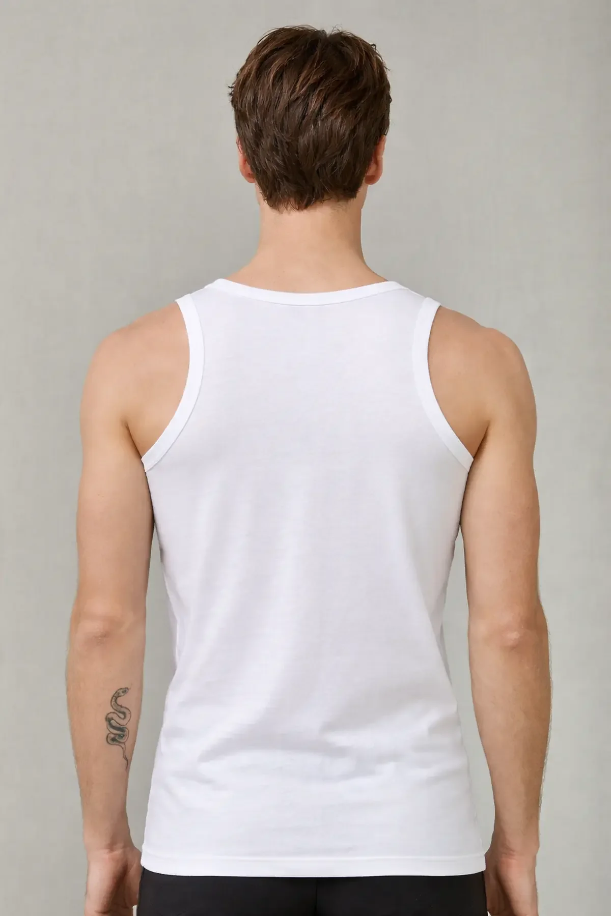 1004R Berrak Erkek Penye Paketli Atlet 6'lı - 2