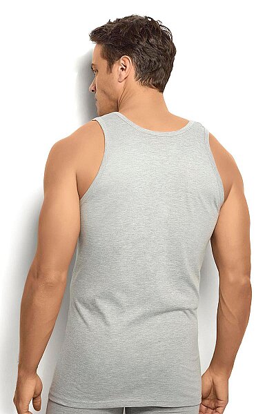 110 Jiber Erkek Penye Atlet 6lı Gri Melanj - JİBER (1)