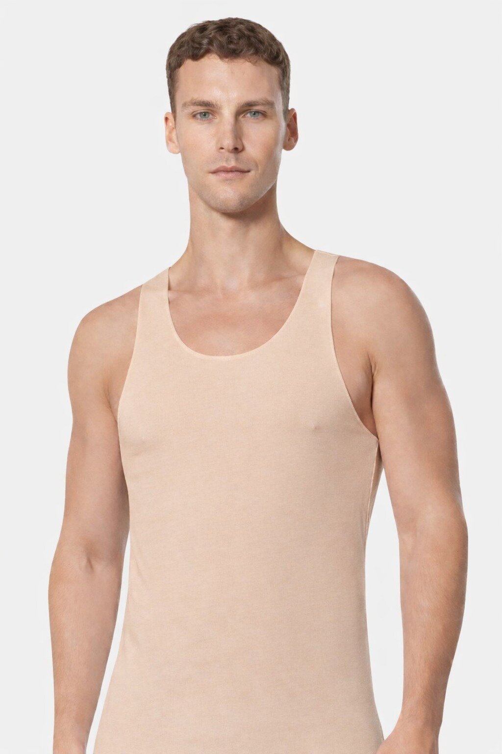 1014 Berrak Erkek Lazer Kesim Atlet 6'lı Ten - 1