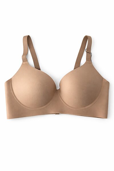 109 Kvs Balensiz Dikişsiz Sütyen Bej - KVS LİNGERİYE