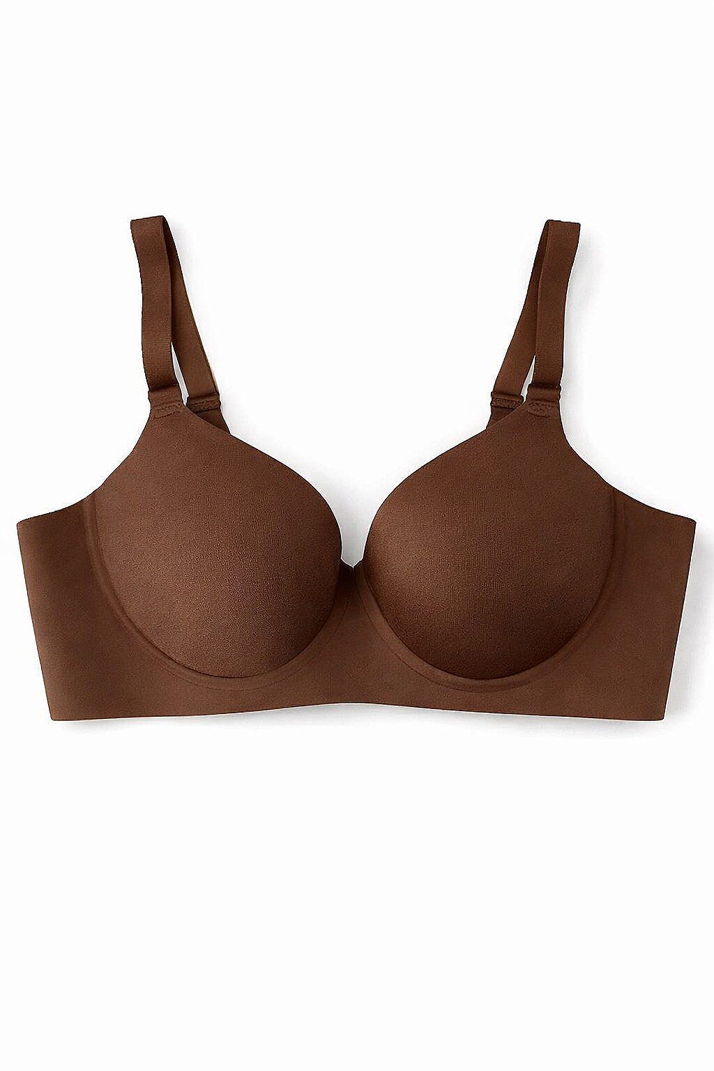 109 Kvs Balensiz Dikişsiz Sütyen 6'lı Kahve - 1