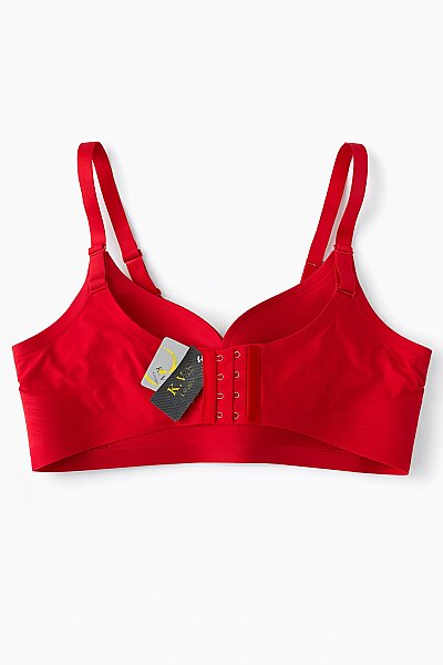 110 Kvs Lazer Kesim Sütyen Kırmızı - KVS LİNGERİYE (1)