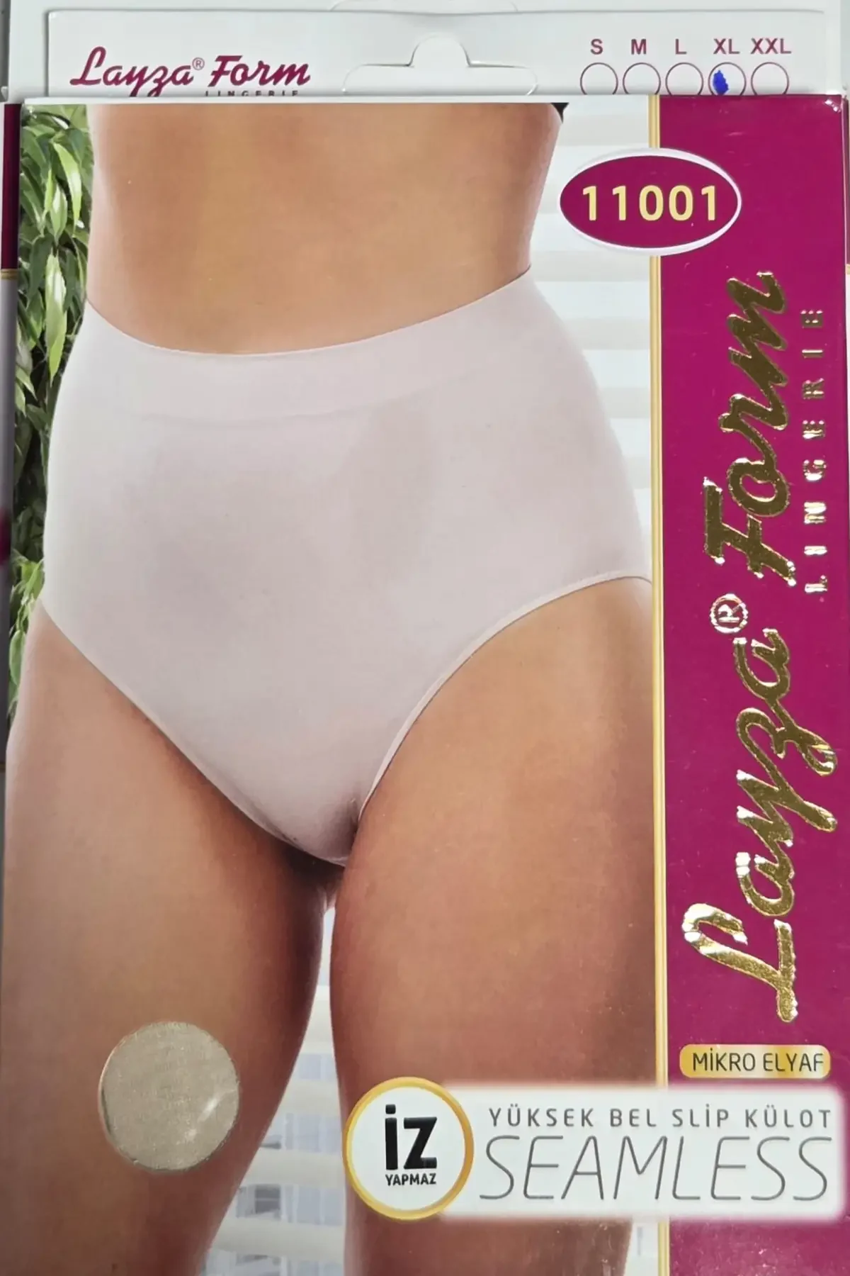 11001 Layza Form Yüksek Bel Slip Külot - 2