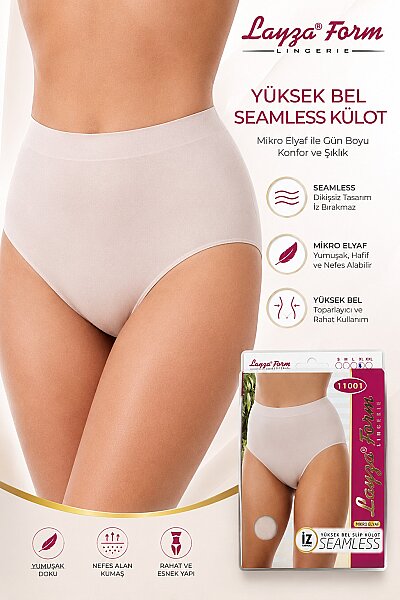 11001 Layza Form Yüksek Bel Slip Külot