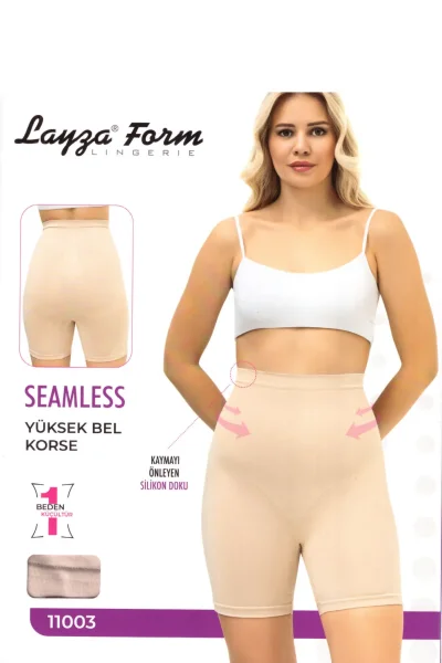 11003 Layza Form Yüksek Bel Korse Ten 