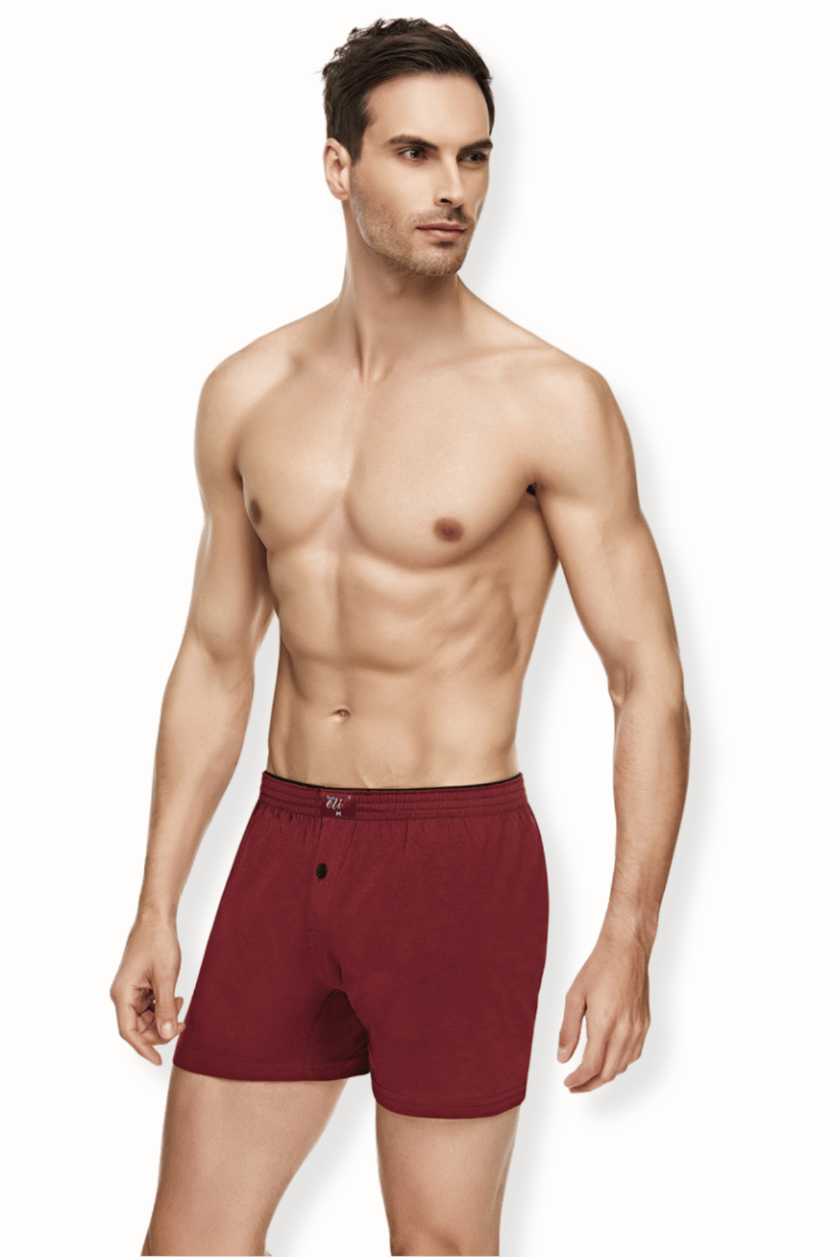 1101 Elit Erkek Havlu Bel Düz Boxer 10lu Lacivert - 3