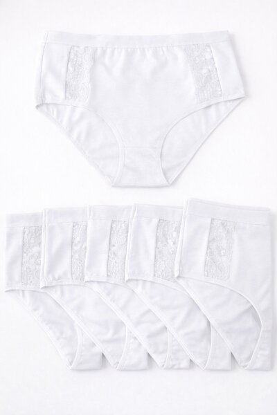 11615 Berrak Kadın Bato 12'li Beyaz - BERRAK (1)