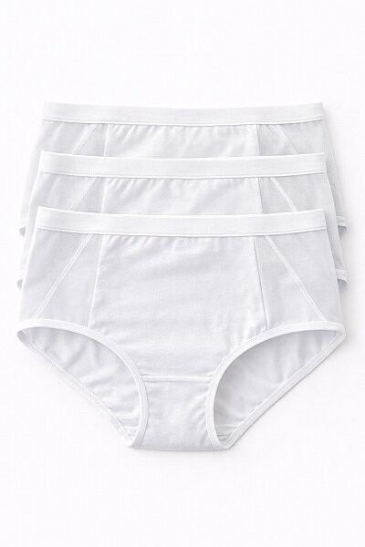 11910 Berrak Kadın Bato 12'li Beyaz - BERRAK