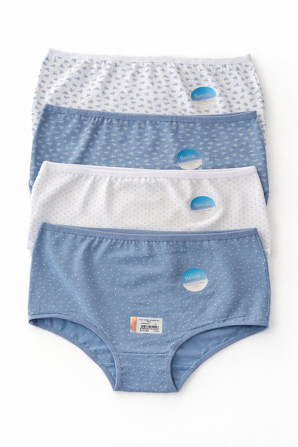 11917 Berrak Kadın Yüksek Bel Bato 12'li - 2