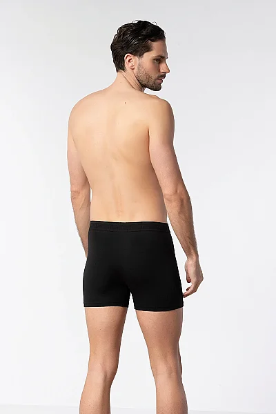 1251 Elit Erkek Modal Boxer 6'lı Siyah - 3