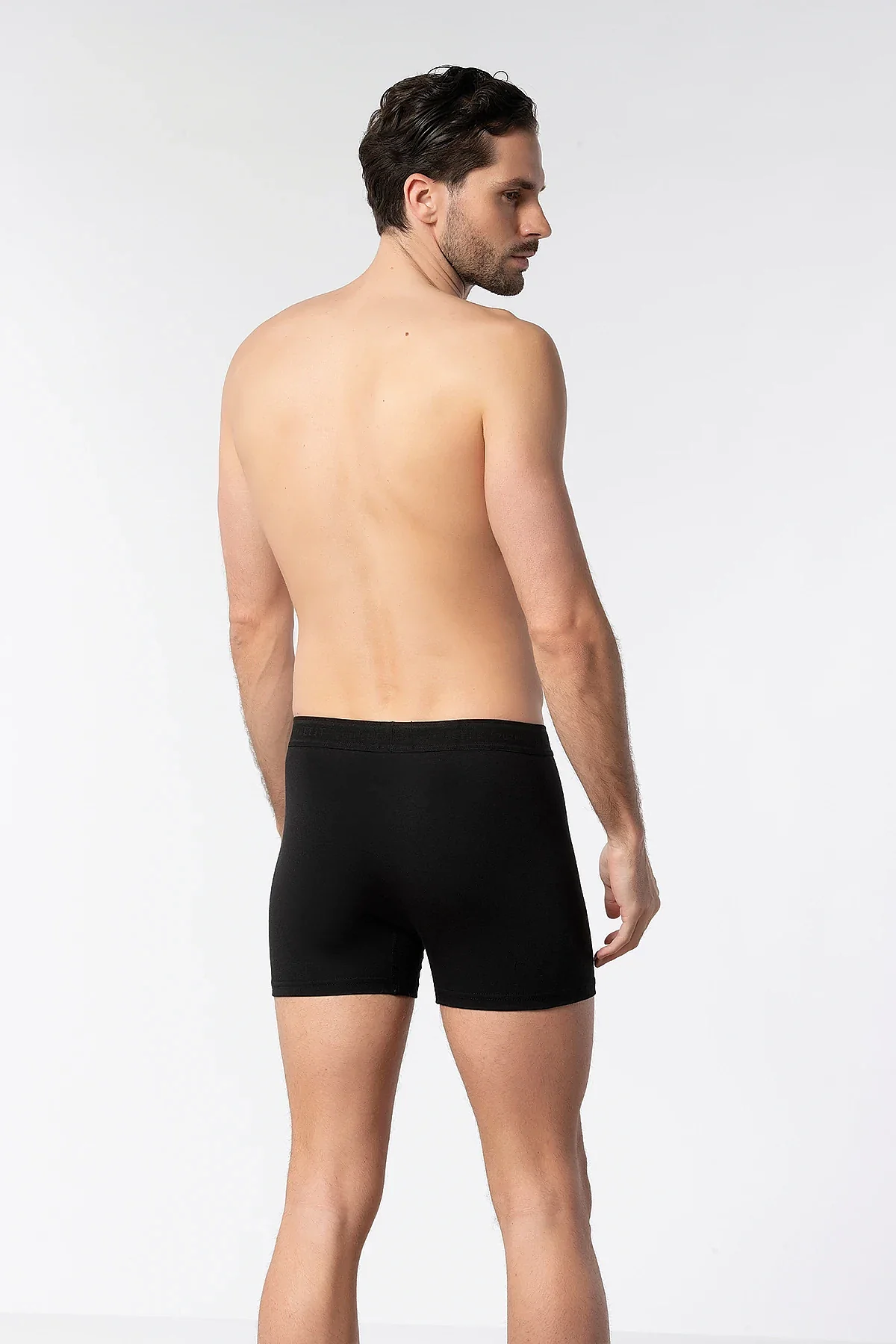 1251 Elit Erkek Modal Boxer 6'lı Siyah - 3