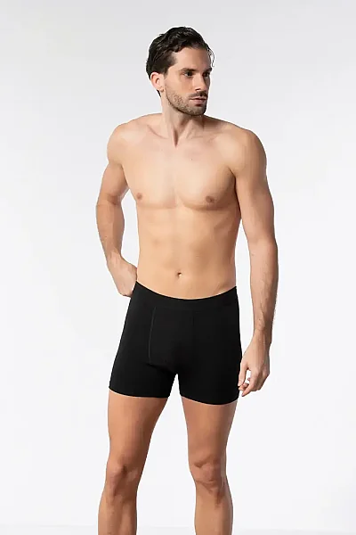1251 Elit Erkek Modal Boxer 6'lı Siyah - 7