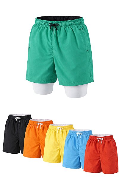 13-16 Çocuk Deniz Şortu 4'lü - 