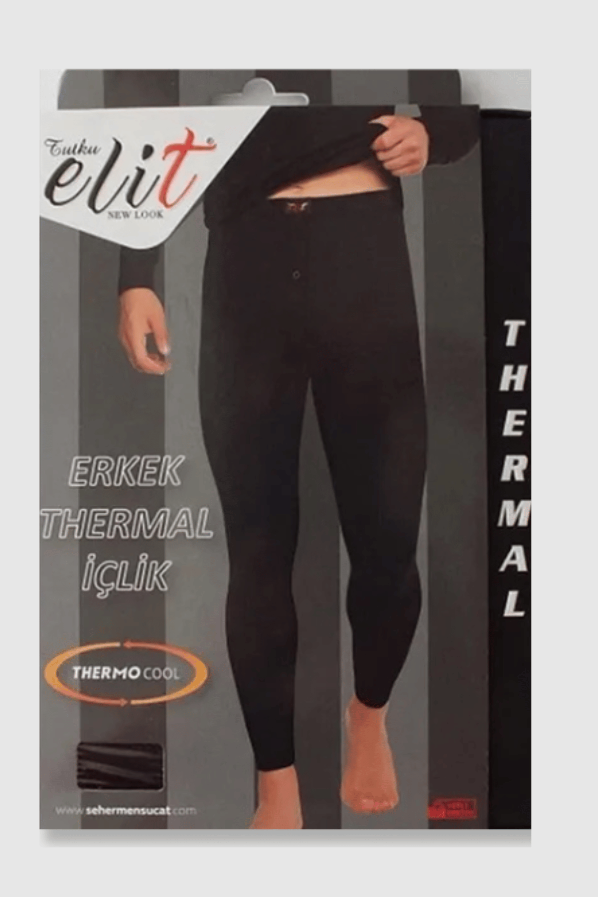 1306 Elit Erkek Termal Alt Siyah - 2