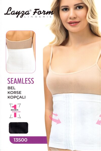 13500 Layza Form Kopçalı Bel Korse Siyah - LAYZA FORM (1)