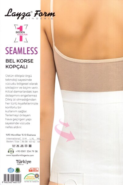 13500 Layza Form Kopçalı Bel Korse Ten - LAYZA FORM (1)