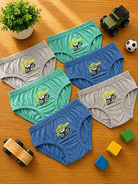 1579 Berrak Erkek Çocuk Slip 12'li