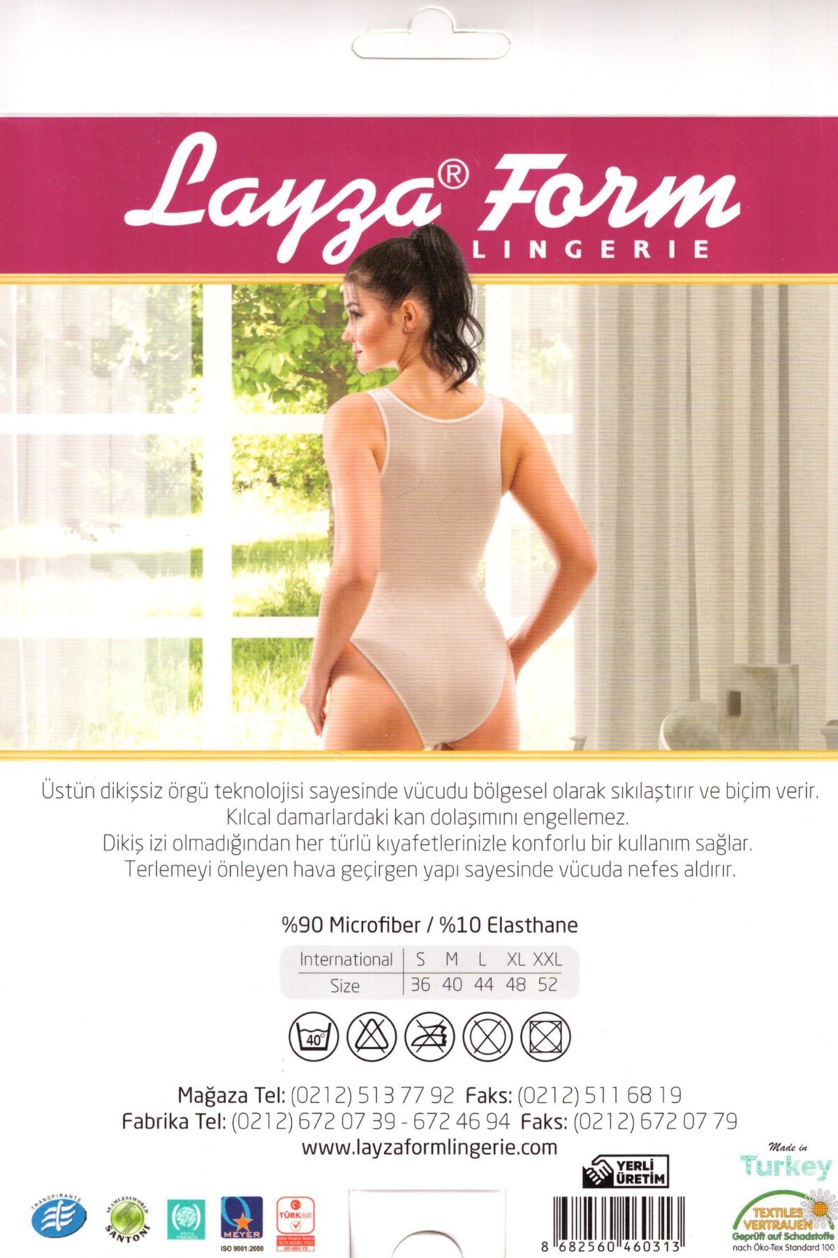 17600 Layza Form Kalın Asıkılı Boy Bady Ten - 2