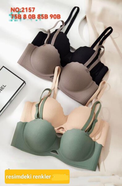 2157 Layza Lazer Kesim Hayalet Sütyen 6'lı - LAYZA FORM